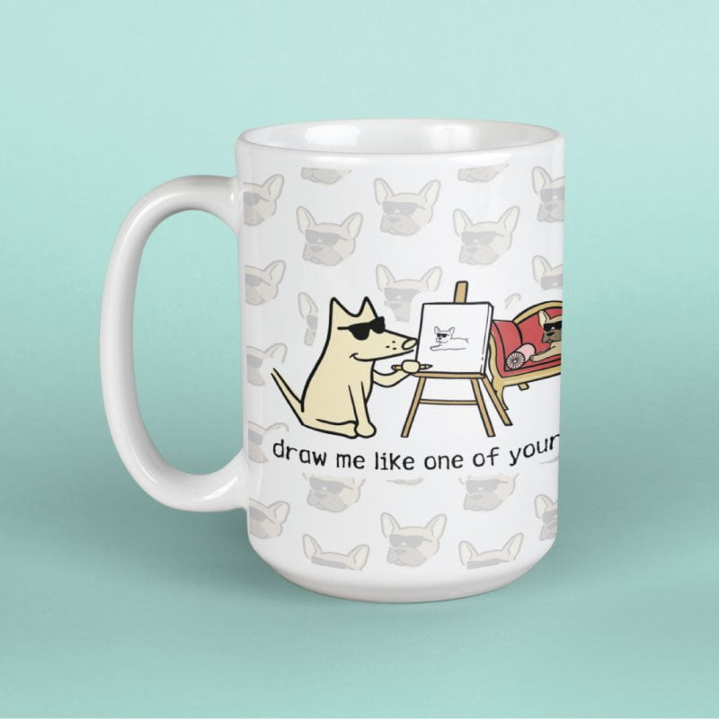 Draw Me  - Large Coffee Mug