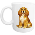 English Cocker Spaniel Watercolor - Ceramic Mug