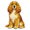 English Cocker Spaniel Watercolor - Ceramic Mug