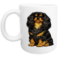 English Toy Spaniel Watercolor - Ceramic Mug
