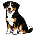 Entlebucher Mountain Dog Watercolor - Ceramic Mug