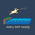 Every Inch Counts - Sweatshirt Pullover Hoodie