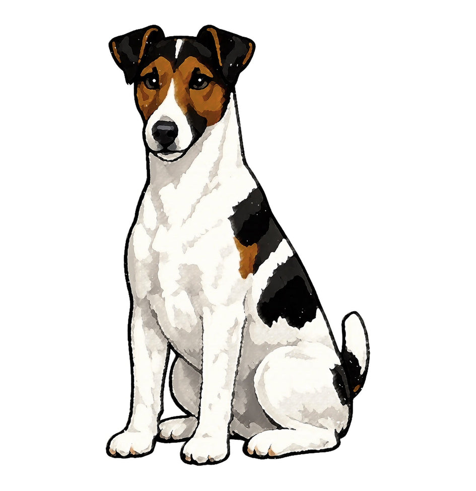Fox Terrier Watercolor - Ceramic Mug