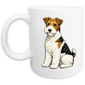 Fox Terrier Watercolor - Ceramic Mug