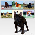 French Bulldog Scenic Cutting Board