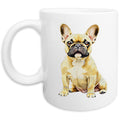 French Bulldog Watercolor - Ceramic Mug