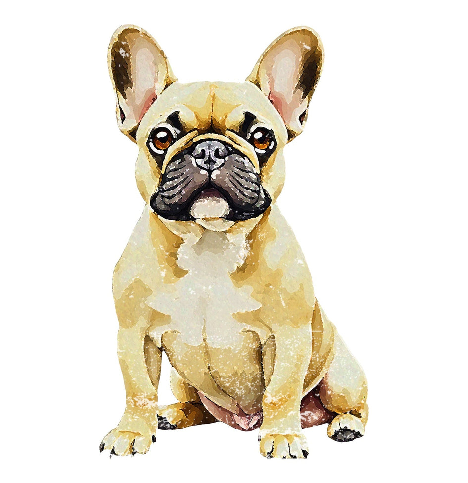 French Bulldog Watercolor - Ceramic Mug