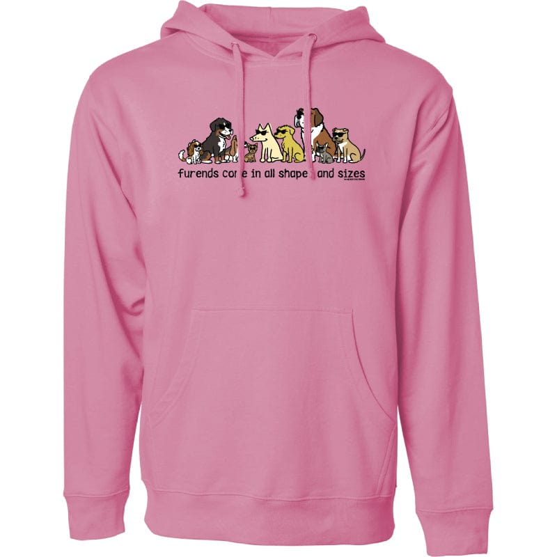 Furends Come in All Shapes and Sizes - Sweatshirt Pullover Hoodie