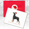 German Pinscher  Christmas Note Cards