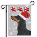German Pinscher Ho Ho Ho Holidays Garden Flag