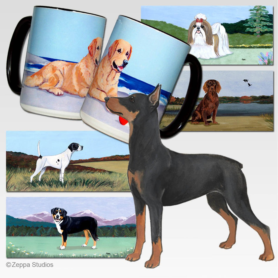 German Pinscher  Scenic Mug