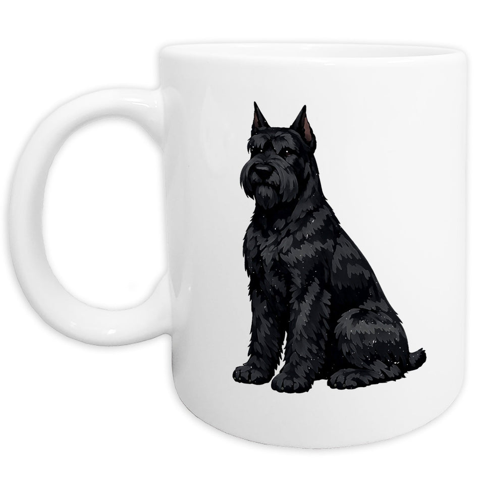 Giant Schnauzer Watercolor - Ceramic Mug