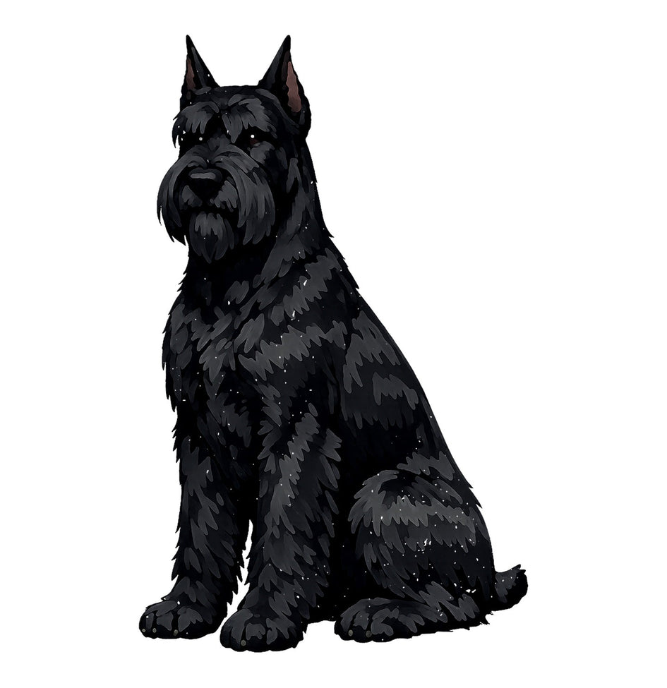 Giant Schnauzer Watercolor - Ceramic Mug