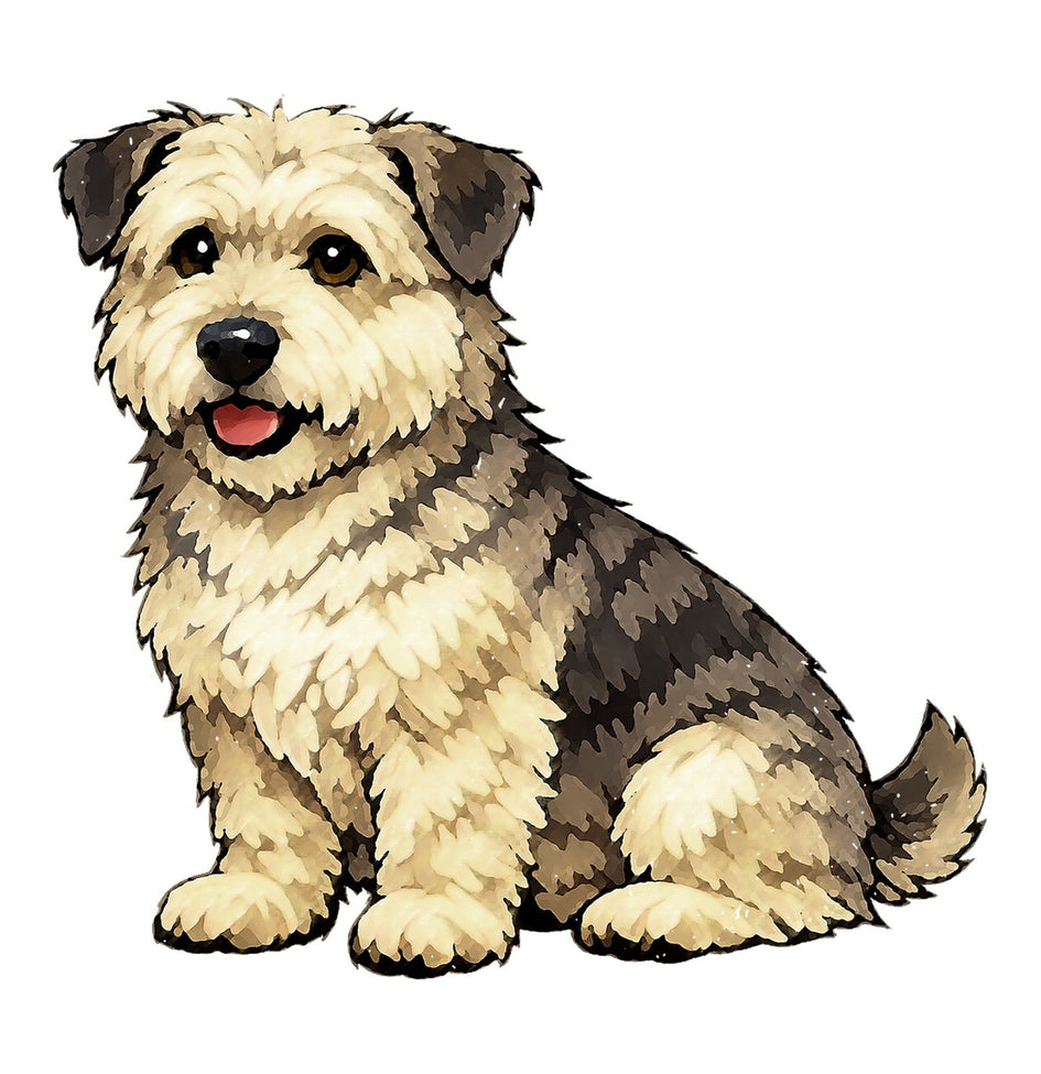 Glen of Imaal Terrier Watercolor - Ceramic Mug