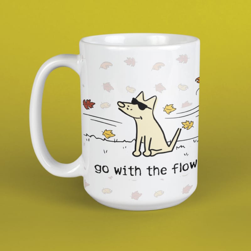 Go with the Flow - Large Coffee Mug