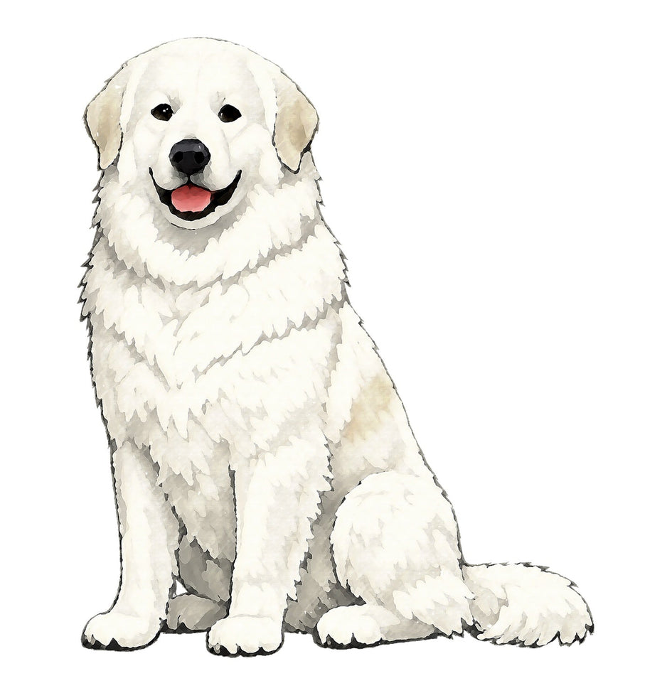 Great Pyrenees Watercolor - Ceramic Mug