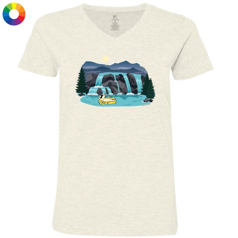 Great Smoky Mountains - Ladies T-Shirt V-Neck