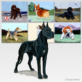 Great Dane Scenic Cutting Board