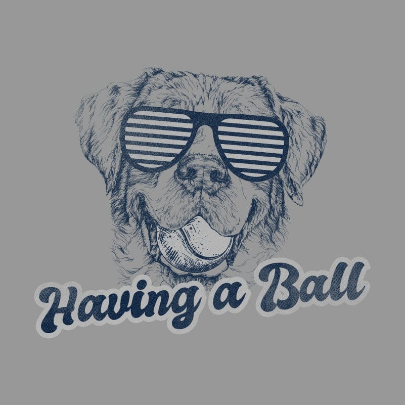 Having a Ball - Ladies Racerback Tank Top