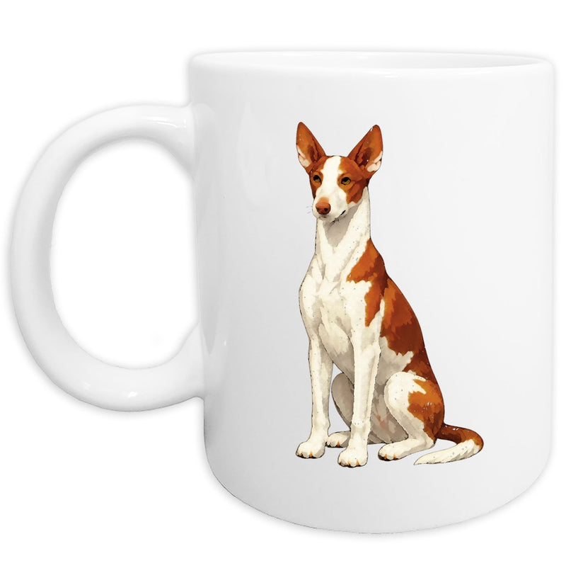 Ibizan Hound Watercolor - Ceramic Mug
