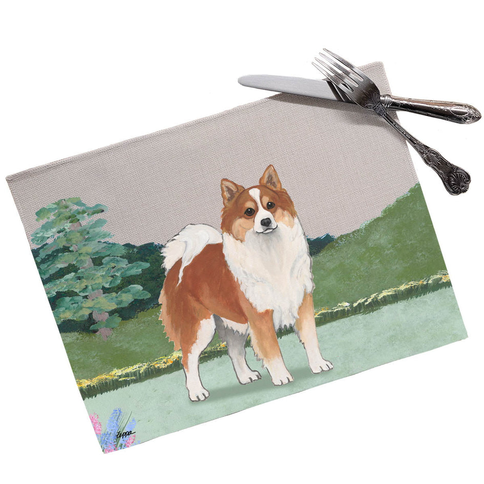Icelandic Sheepdog Scenic Placemats