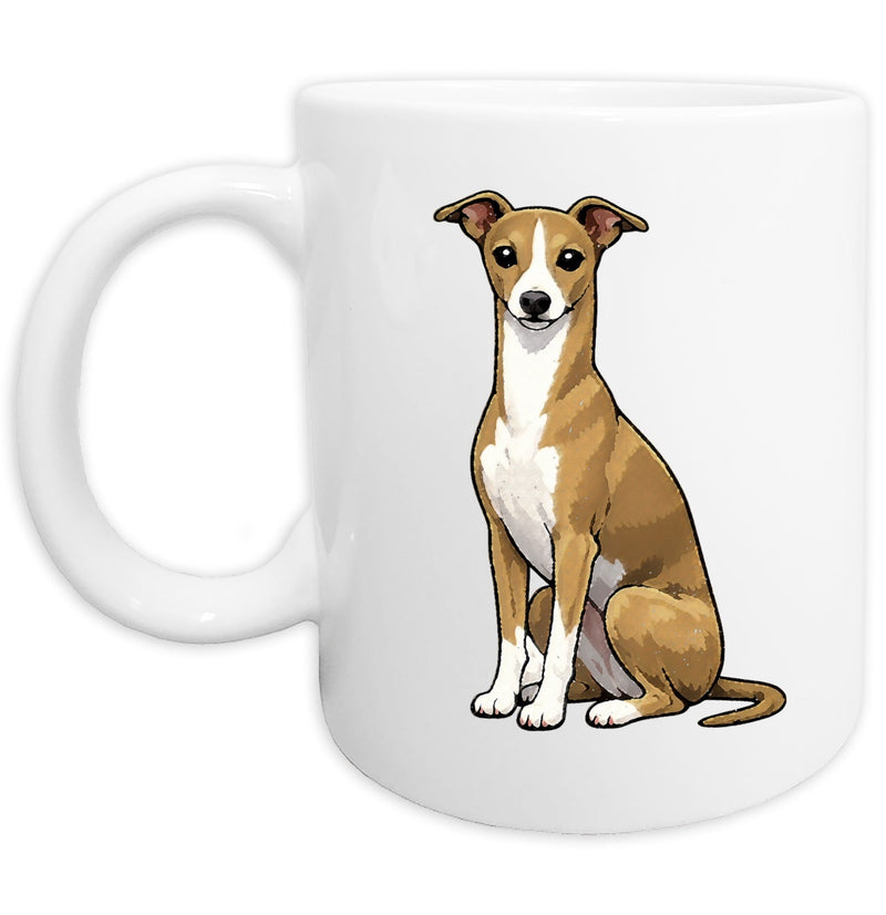 Italian Greyhound Watercolor - Ceramic Mug