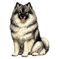 Keeshond Watercolor - Ceramic Mug