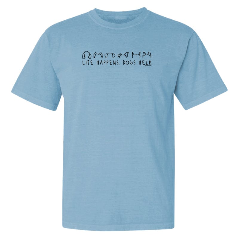 Life Happens Dogs Help - Classic Tee