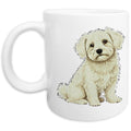 Maltese Watercolor - Ceramic Mug