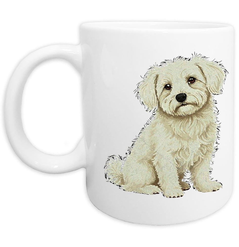 Maltese Watercolor - Ceramic Mug