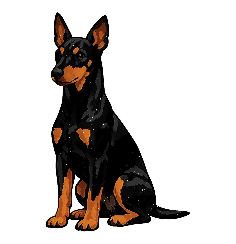 Manchester Terrier Watercolor - Ceramic Mug