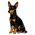 Manchester Terrier Watercolor - Ceramic Mug