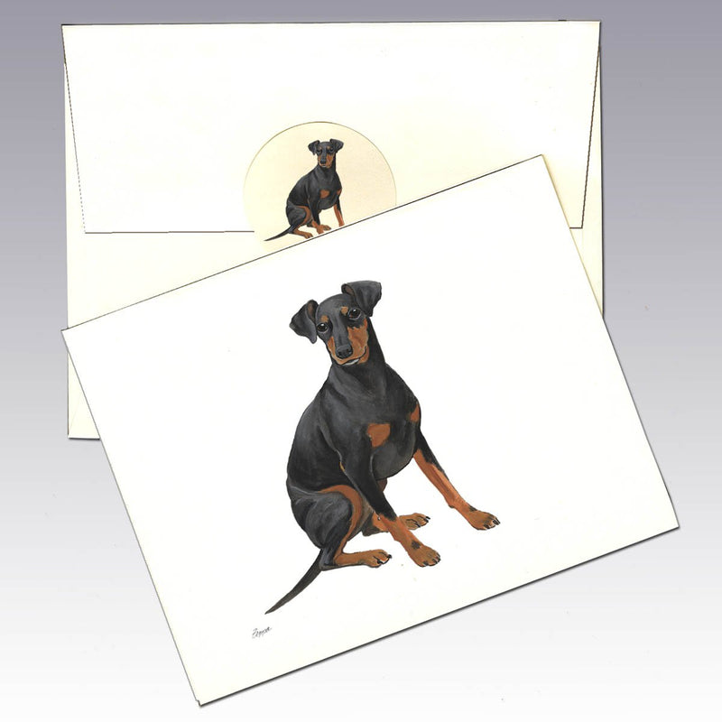Manchester Terrier Note Cards
