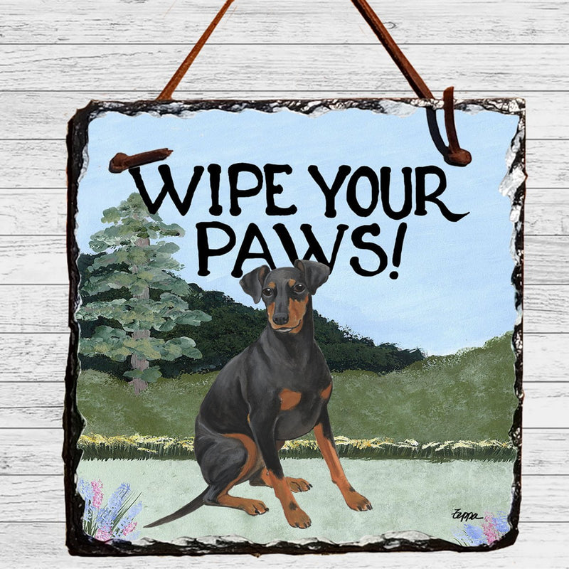 Manchester Terrier Slate Sign