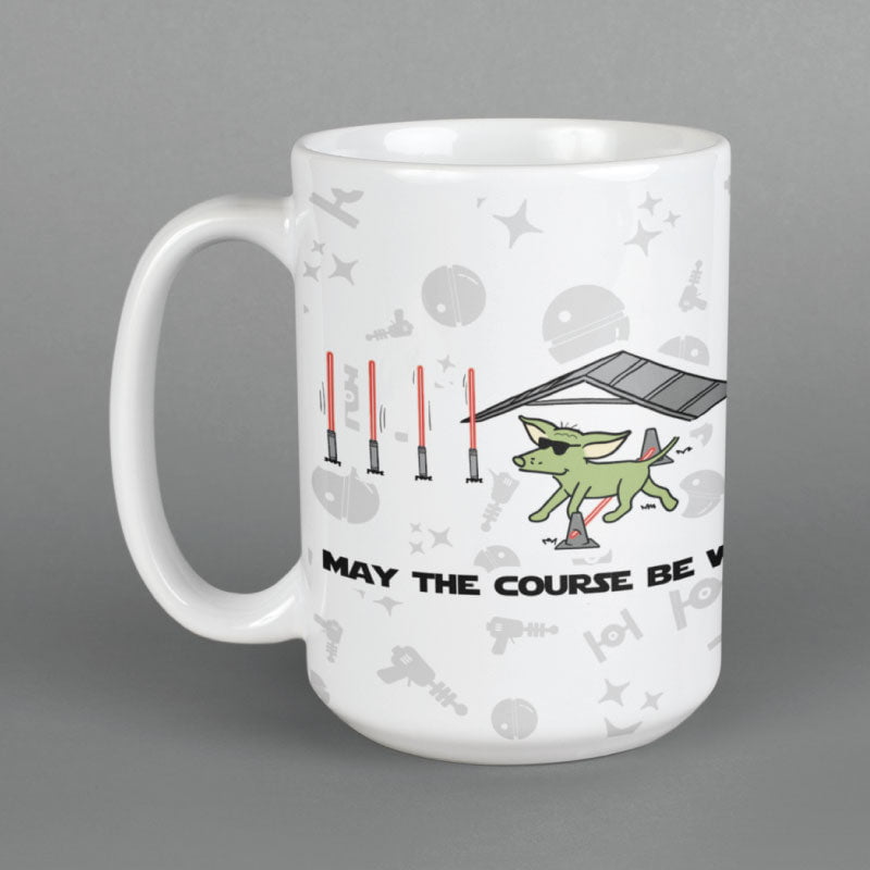 May The Course Be With You - Large Coffee Mug