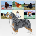 Miniature American Shepherd Scenic Cutting Board