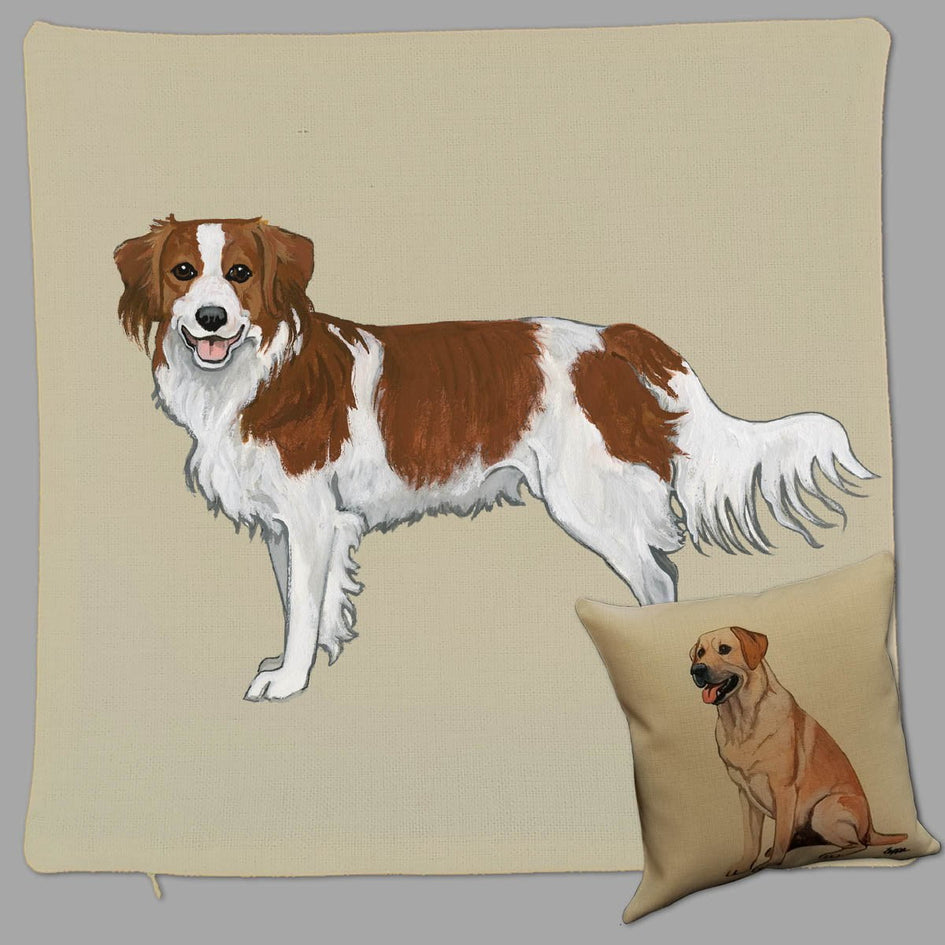 Nederlandse Kooikerhandje Pillow Cover