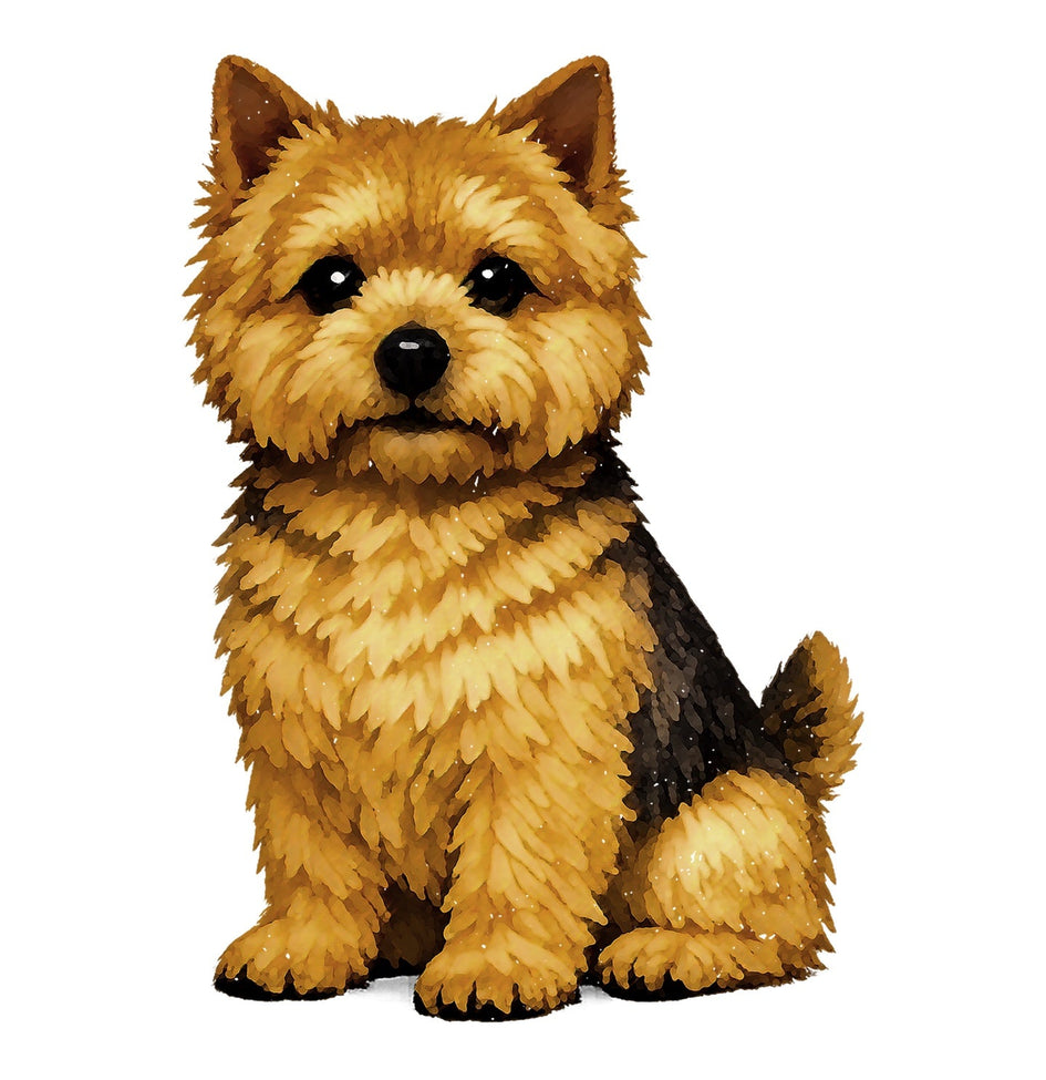 Norwich Terrier Watercolor - Ceramic Mug