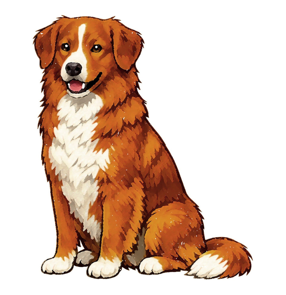 Nova Scotia Duck Tolling Retriever Watercolor - Ceramic Mug