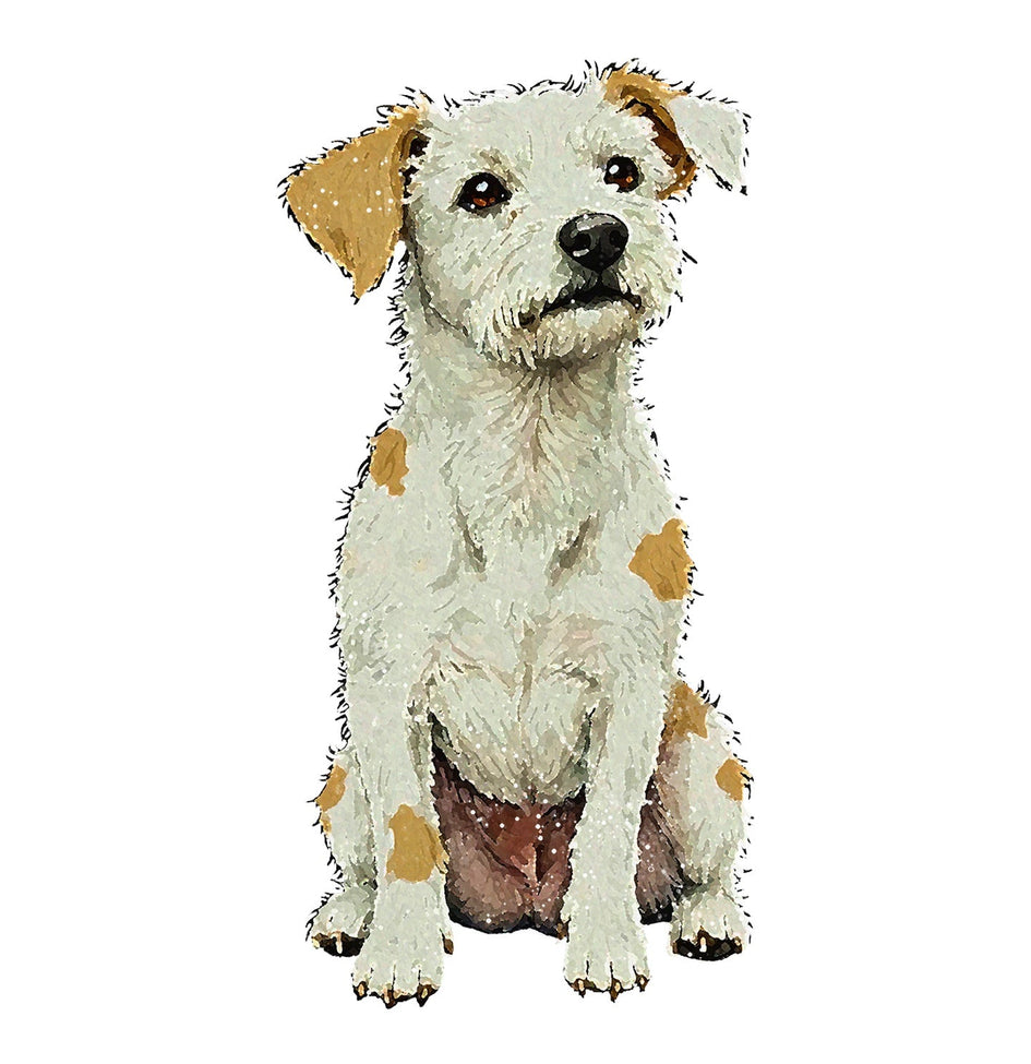 Parson Russell Terrier Watercolor - Ceramic Mug