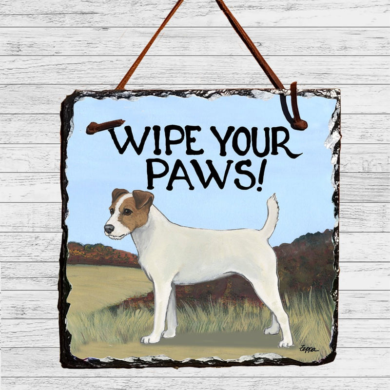Parson Russell Terrier Slate Sign