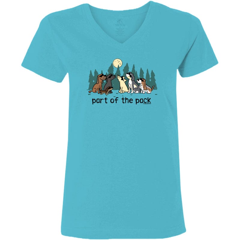 Part of the Pack - Ladies T-Shirt V-Neck