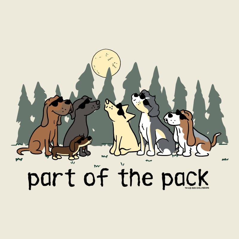 Part of the Pack - Ladies T-Shirt V-Neck