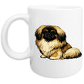 Pekingese Watercolor - Ceramic Mug