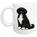 Portuguese Water Dog Watercolor - Ceramic Mug