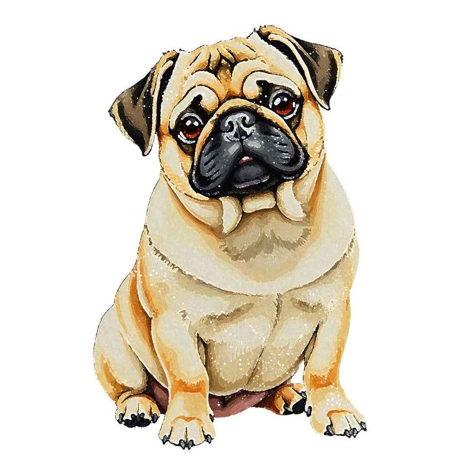 Pug Watercolor - Ceramic Mug