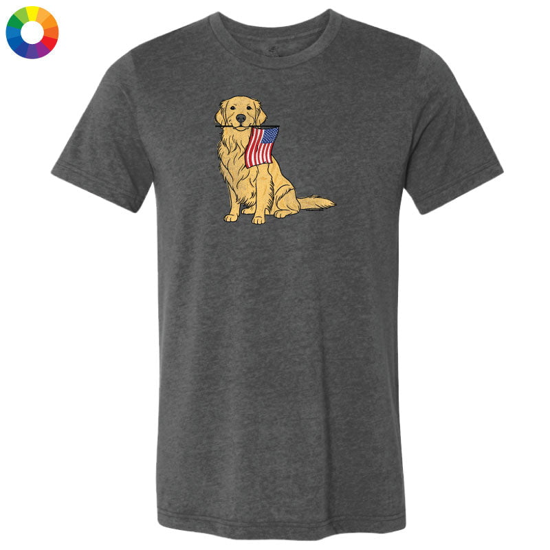 Red White and Golden - Lightweight Tee