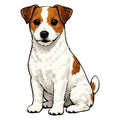 Russell Terrier Watercolor - Ceramic Mug