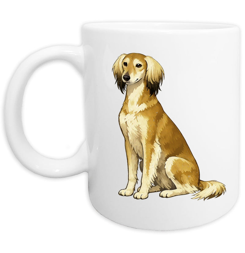 Saluki Watercolor - Ceramic Mug