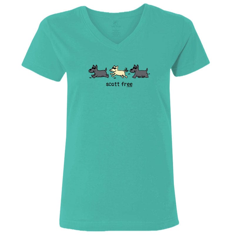 Scott Free - Ladies T-Shirt V-Neck